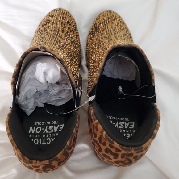 Kenneth Cole Leopard Print Boots - Picture 8 of 13